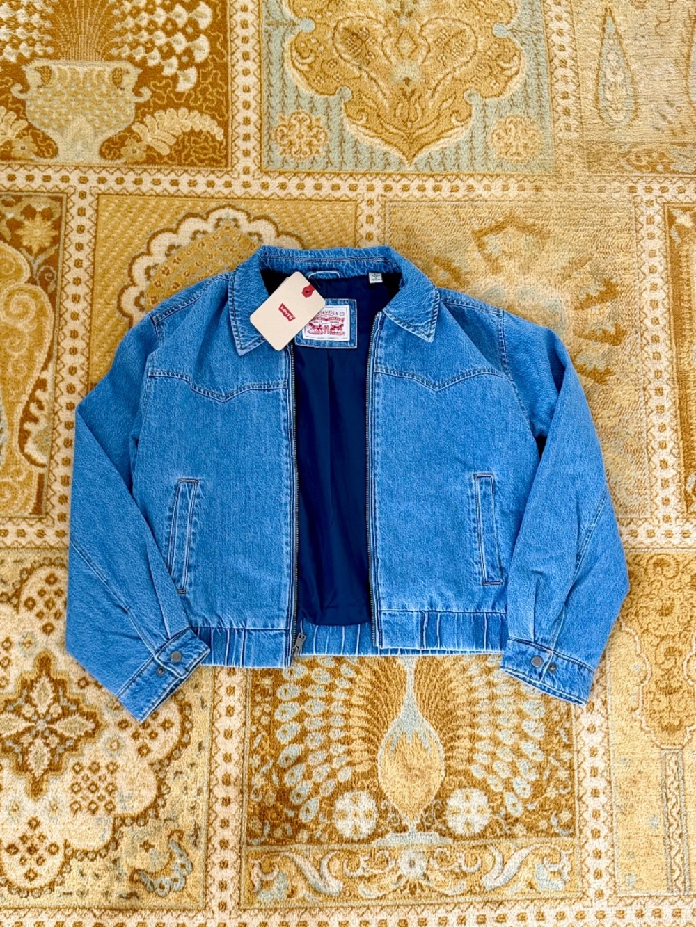 Levi’s Women’s Denim Western Bomber Jacket